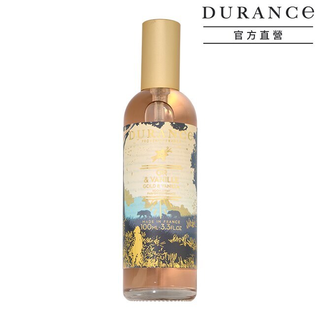 DURANCE朵昂思 金色香草居家香氛噴霧(100ml)-節慶限量-公司貨