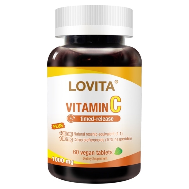 Lovita Lovita愛維他 長效緩釋型維他命c素食錠1000mg