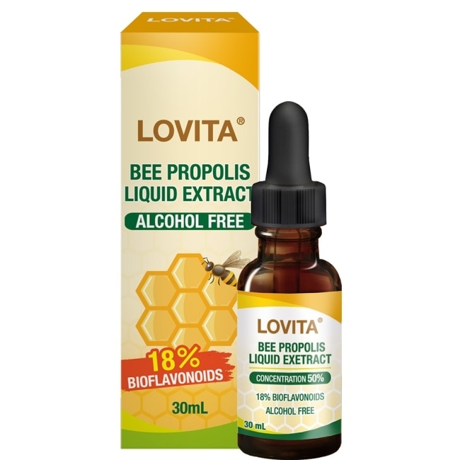 LOVITA 愛維他 加拿大蜂膠滴液(18%生物類黃酮) 30ml