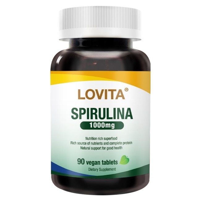 Lovita Lovita愛維他 藍綠藻1000mg素食錠 (螺旋藻 藍藻)