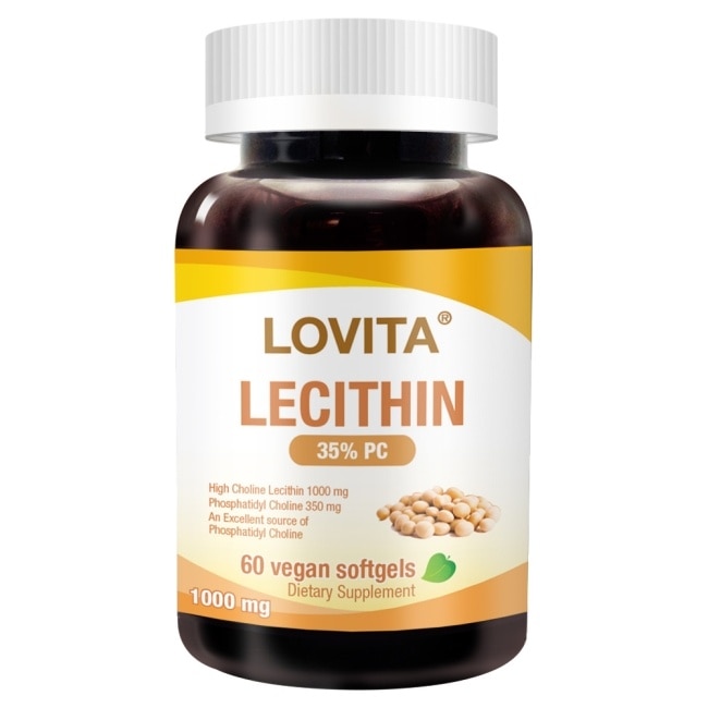 Lovita愛維他 大豆卵磷脂(60顆)素食膠囊