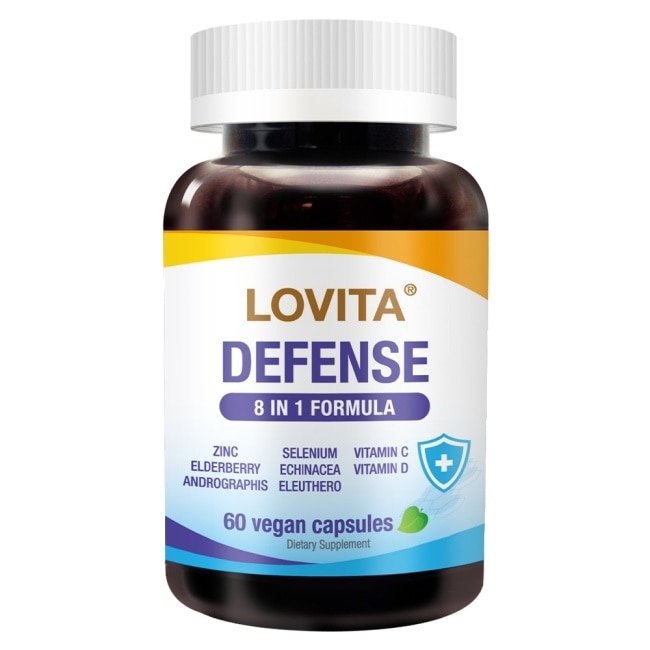 LOVITA 愛維他 金盾8合1(60顆)素食膠囊