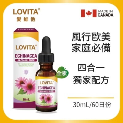 LOVITA Lovita愛維他 紫錐花草本複方強護素食滴液