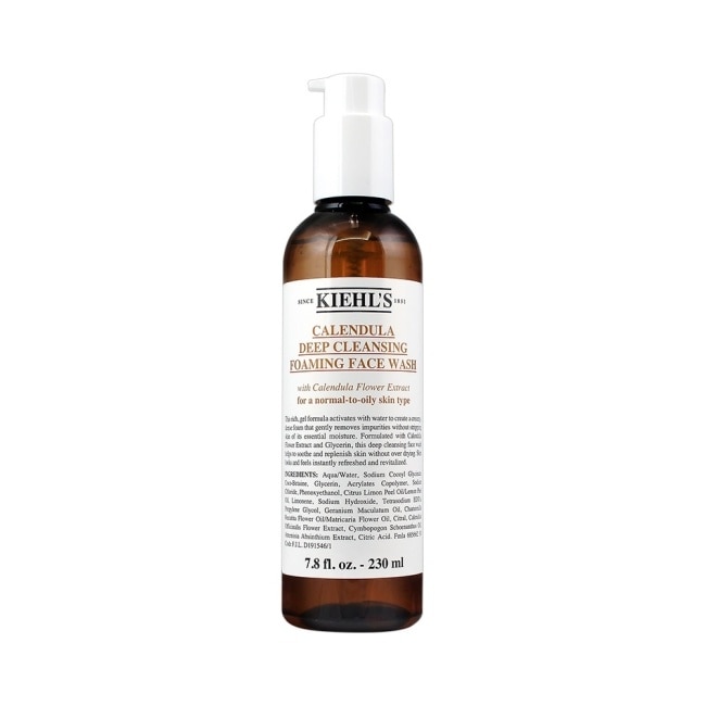 KIEHL’S契爾氏 金盞花植物精華潔面泡泡凝露(230ml)_國際航空版