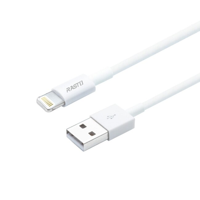 RASTO RX35 蘋果Lightning 充電傳輸線雙入組1M+2M