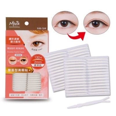 Miine Miine 雙面型美眼貼-標準130枚