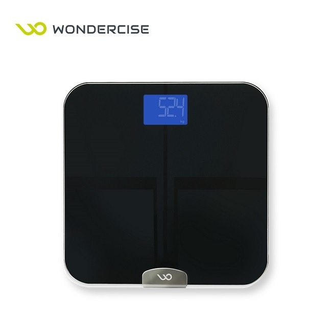 【Wondercise】高登體重體脂計-黑色