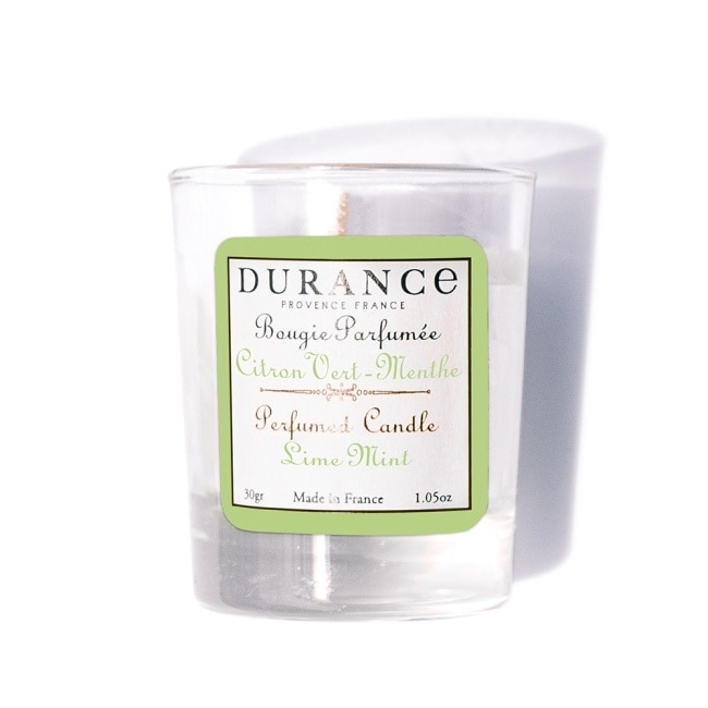 DURANCE朵昂思 青檸薄荷手工精油蠟燭(30g)-大地系列公司貨