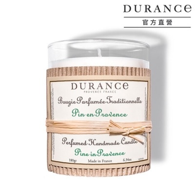DURANCE DURANCE朵昂思 普羅旺斯松樹手工精油蠟燭(180g)-大地系列公司貨