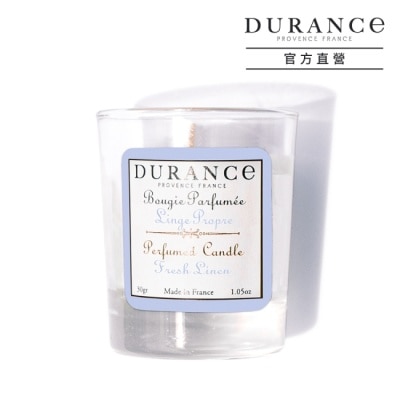 DURANCE 朵昂思 DURANCE朵昂思 清新亞麻手工精油蠟燭(30g)-大地系列公司貨