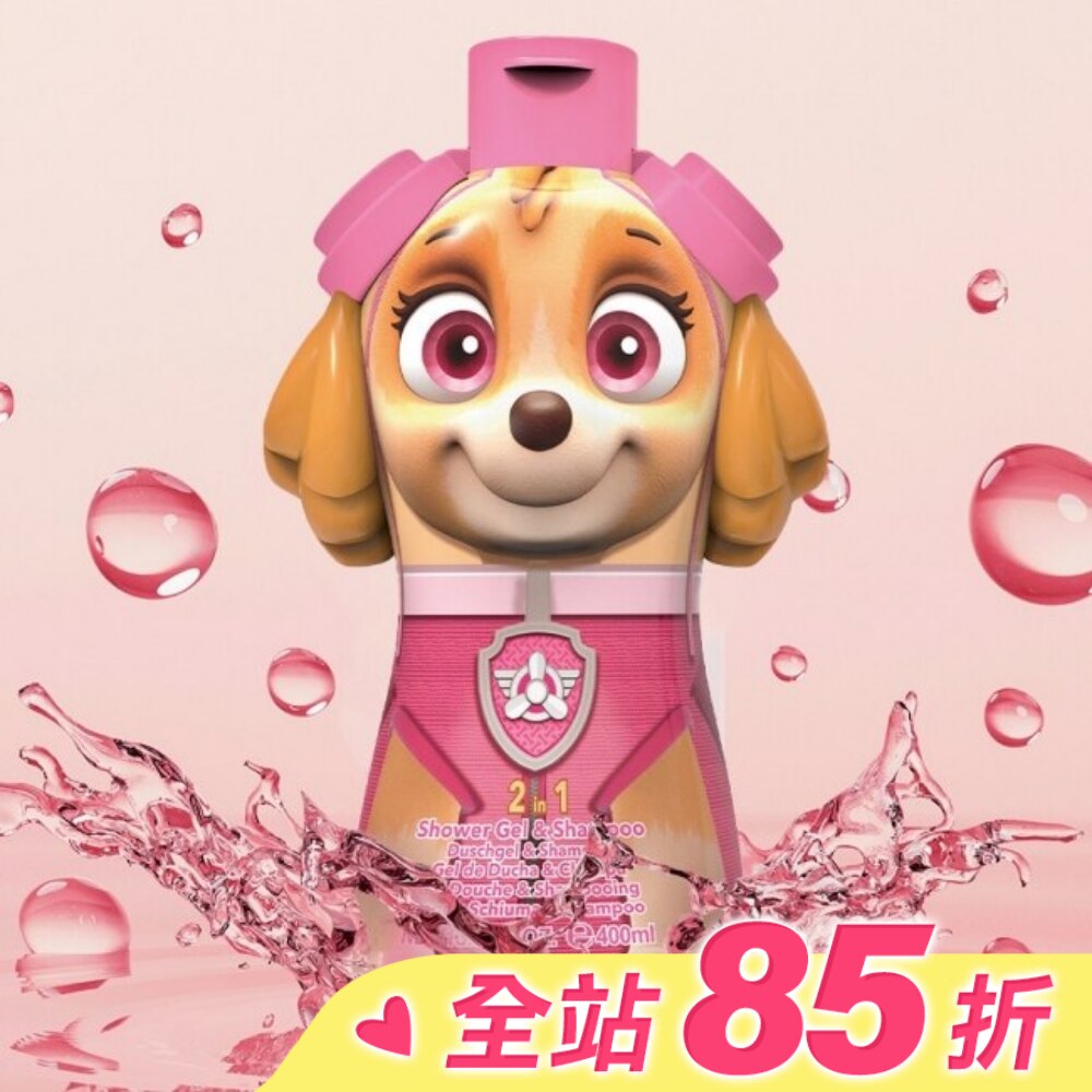 Paw Patrol汪汪隊救難員天天 2合1沐浴洗髮精400ml