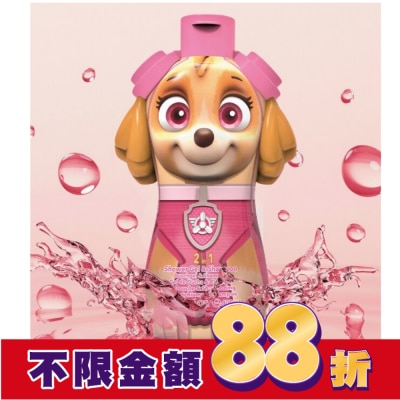 PAWPATROL Paw Patrol汪汪隊救難員天天 2合1沐浴洗髮精400ml