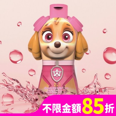 美國PAW PATROL Paw Patrol汪汪隊救難員天天 2合1沐浴洗髮精400ml