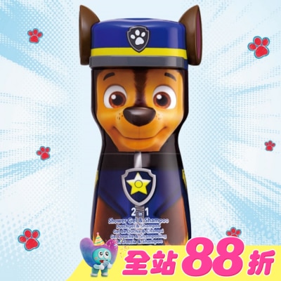 美國PAW PATROL - Paw Patrol汪汪隊警察阿奇 2合1沐浴洗髮精400ml
