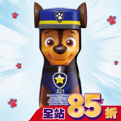 PAWPATROL Paw Patrol汪汪隊警察阿奇 2合1沐浴洗髮精400ml