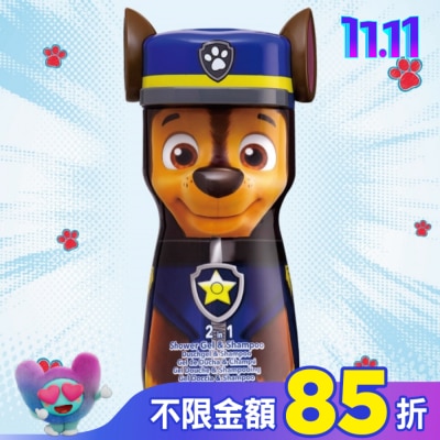PAWPATROL Paw Patrol汪汪隊警察阿奇 2合1沐浴洗髮精400ml