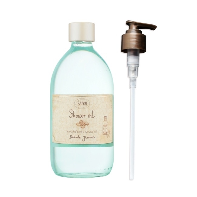 SABON 茉莉花語沐浴油(500ml) 附壓頭_國際航空版