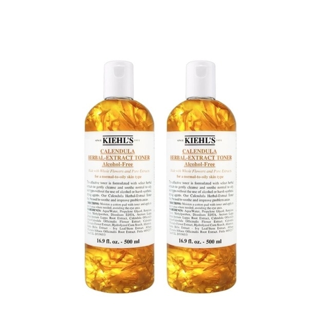 KIEHL’S契爾氏 金盞花植物精華化妝水(500ml) 2入組_國際航空版