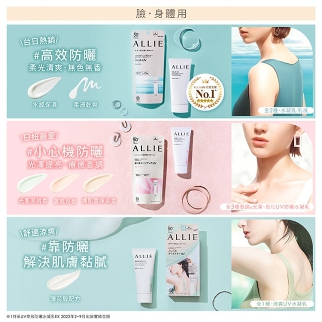 ALLIE 持采濾鏡調色UV防曬乳(紫陽明妍)