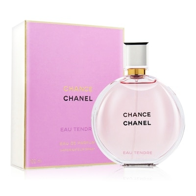 CHANEL CHANEL 香奈兒CHANCE淡香精粉紅甜蜜版(100ml)-國際航空版