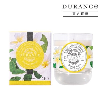 DURANCE DURANCE朵昂思 花漾香氛蠟燭(180g)-感性梔子花-公司貨