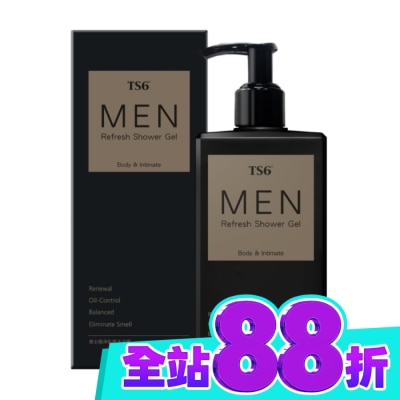 TS6 TS6男士極淨私密沐浴露330g image