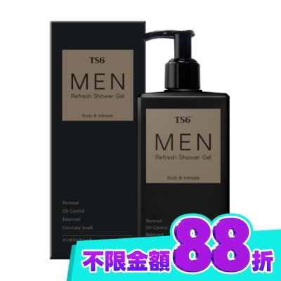 TS6 TS6男士極淨私密沐浴露330g image