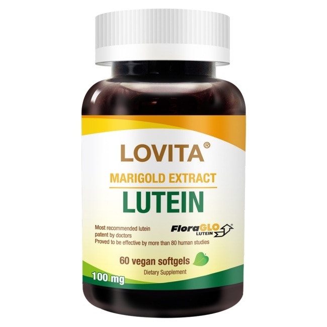 LOVITA 愛維他 專利FloraGLO游離型金盞花葉黃素 素食 (60顆)