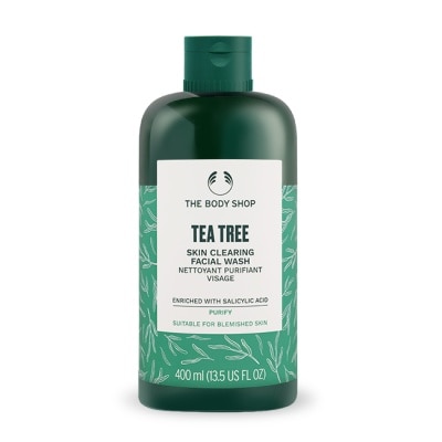 THE BODY SHOP THE BODY SHOP 茶樹淨膚深層潔面膠(400ml)-國際航空版