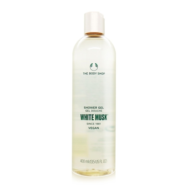 THE BODY SHOP 白麝香沐浴膠(400ML)-國際航空版