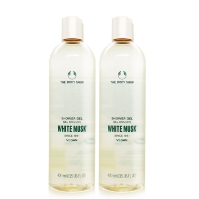 THE BODY SHOP THE BODY SHOP 白麝香沐浴膠(400ML)X2-國際航空版