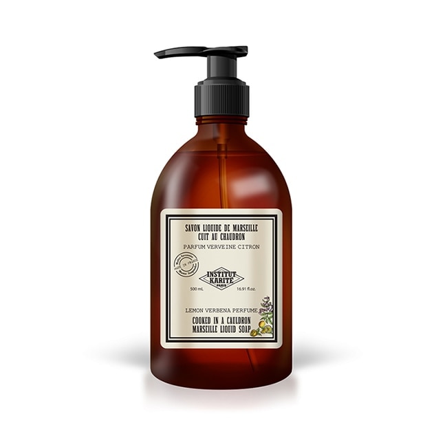 Institut Karite Paris巴黎乳油木檸檬馬鞭草保濕馬賽液體皂500ml