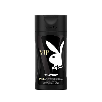 Playboy - PLAYBOY VIP經典男性保濕香水2合1洗髮沐浴膠 250ml image