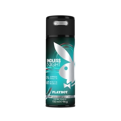 PLAYBOY PLAYBOY 不羈夜經典男性體香噴霧 150ml