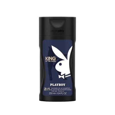 PLAYBOY PLAYBOY 國王皇后經典男性保濕香水2合1洗髮沐浴膠 250ml