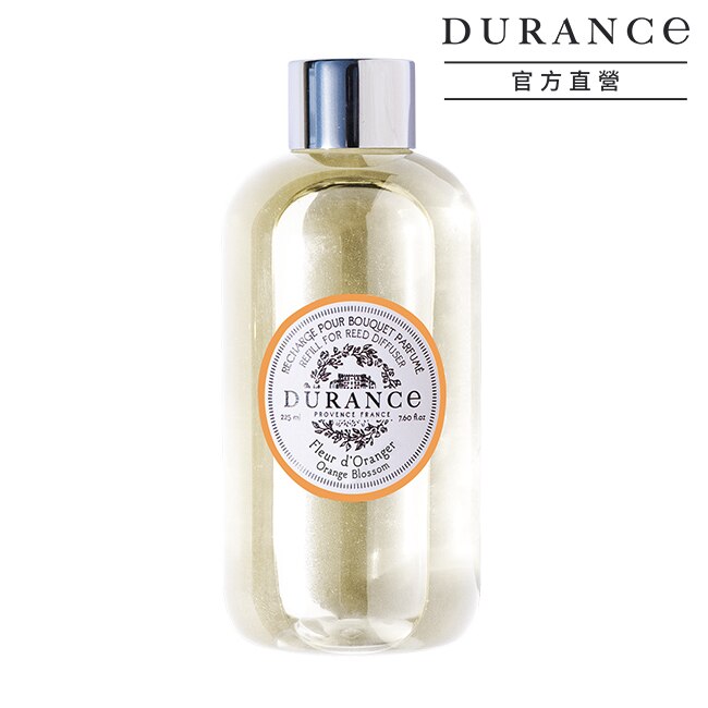 DURANCE朵昂思 花漾室內擴香補充瓶(225ml)-盛開橙花-公司貨