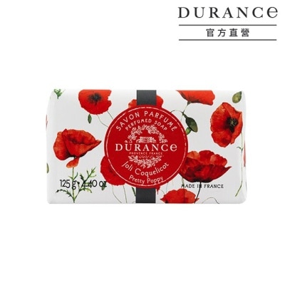 DURANCE DURANCE朵昂思 花漾香皂(125g)-美好罌粟花-公司貨