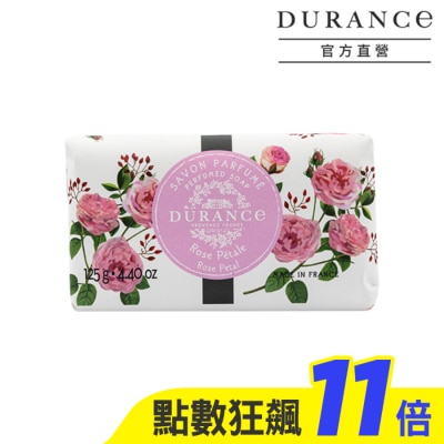 DURANCE 朵昂思 DURANCE朵昂思 花漾香皂(125g)-玫瑰花瓣-公司貨