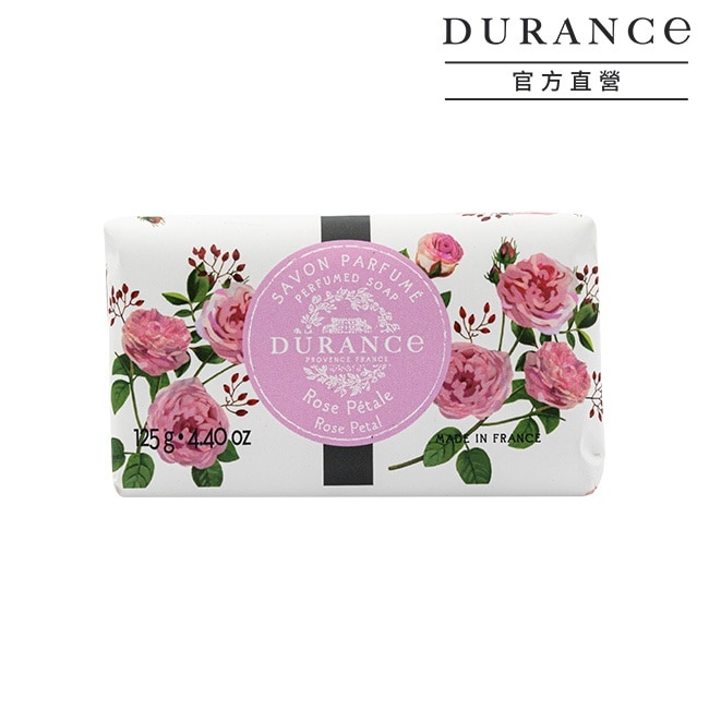 DURANCE朵昂思 花漾香皂(125g)-玫瑰花瓣-公司貨
