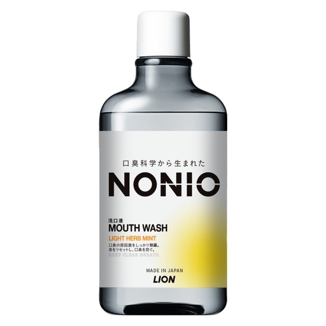 日本獅王NONIO終結口氣漱口水浸潤薄荷600ml