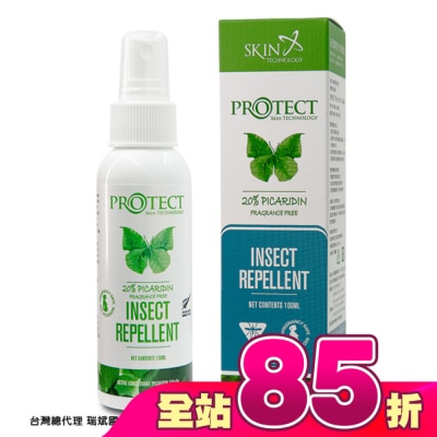 SKIN TECHNOLOGY - 紐西蘭20%派卡瑞丁 瑞斌長效防蚊液(無香精)100ml
