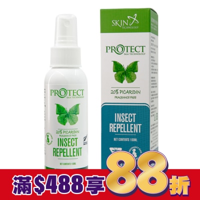 SKIN TECHNOLOGY 紐西蘭20%派卡瑞丁 瑞斌長效防蚊液(無香精)100ml