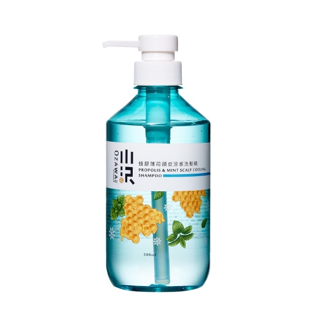 OZAWAKEI 小澤蜂膠薄荷頭皮涼感洗髮精 500ml