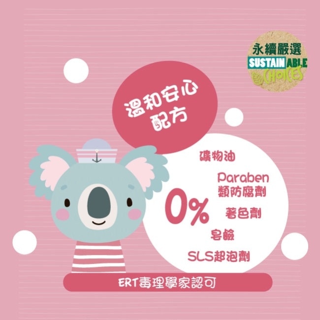 屈臣氏溫和嬰兒沐浴露500ml image