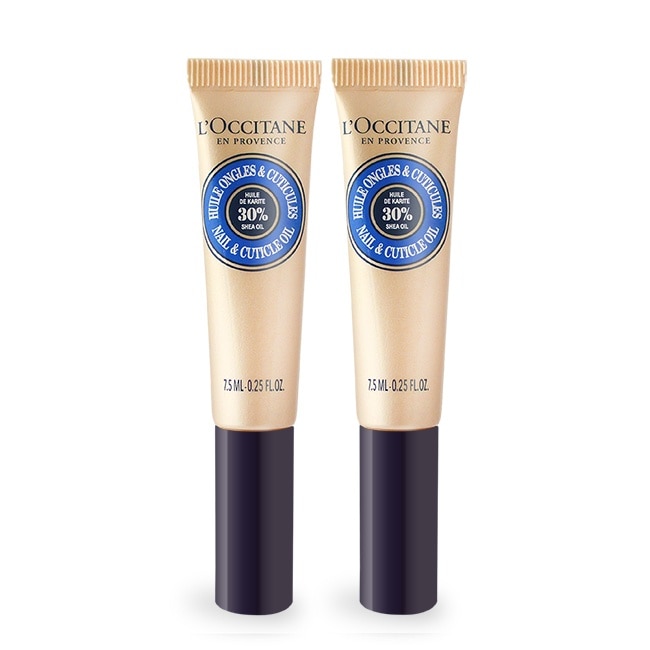 L’OCCITANE 歐舒丹 乳油木指緣修護油(7.5ml)X2-國際航空版