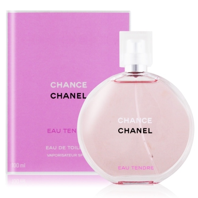 CHANEL 香奈兒CHANCE淡香水粉紅甜蜜版(100ml)-國際航空版