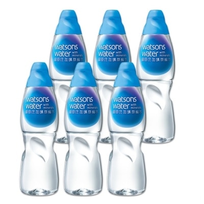 屈臣氏 屈臣氏礦物質蒸餾水 800ML-24瓶/箱—箱購