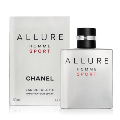 CHANEL 香奈兒 - CHANEL 香奈兒 ALLURE男性運動淡香水(50ml)-國際航空版