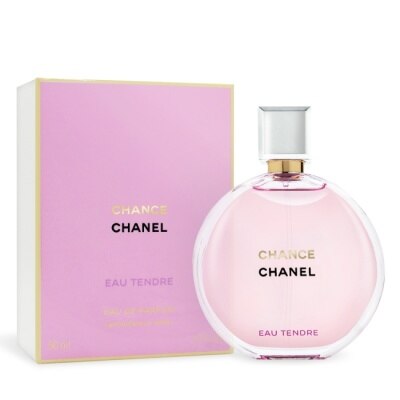 CHANEL CHANEL 香奈兒CHANCE淡香精粉紅甜蜜版 Eau Tender(50ml) EDP-國際航空版