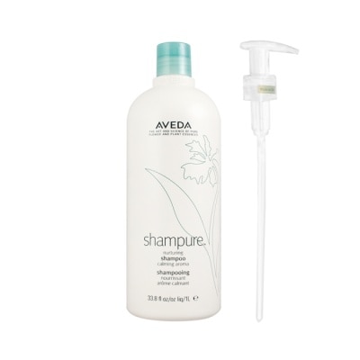 AVEDA - AVEDA 純香洗髮菁(1000ml) 附壓頭_國際航空版